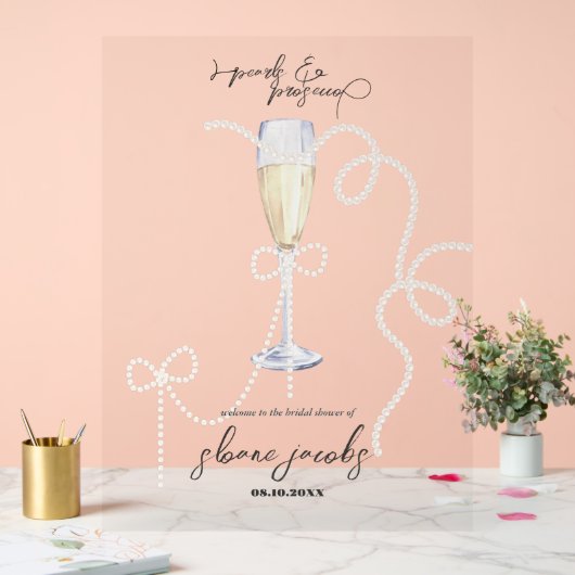 Perles, Pétales + Prosecco | Fête de Mariage de Pe (Mariage)
