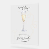 Perles, Pétales + Prosecco | Salle de Mariage de P (Angle)