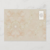 Perles roses rose enregistrer les invitations date (Dos)