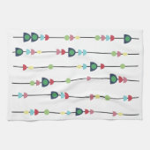 Perles sur cordes serviettes de thé (Horizontal)