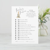 Perles sur ou sous la Fête des mariées Carte de je (Debout devant)