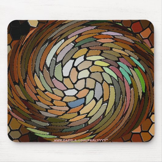 Perl's Swirl Muismat (Voorkant)