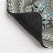 Permafrosting - Fractal Mousepad Muismat (Hoek)