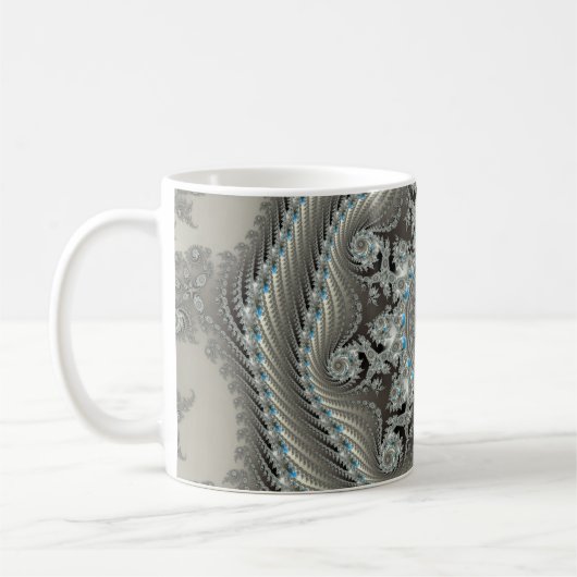 Permafrosting - Mug fractale (Gauche)