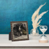 Permanent Afbeelding met Faux Metal Lijst HAMbWG Fotoplaat (Insitu)