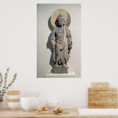 Permanent Bodhisattva Maitreya, 3e eeuw Poster (Keuken)