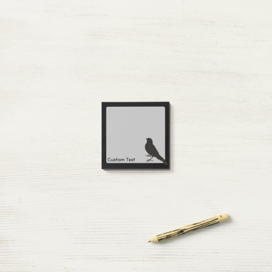 Permanent Canarische vogelpest Post-it® Notes (Op bureau)