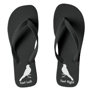 Permanent Canarische vogelpest Teenslippers