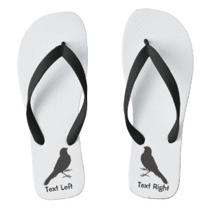 Permanent Canarische vogelpest Teenslippers