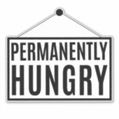 Permanent Hongaars Sticker (Voorkant)