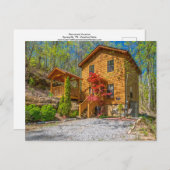 Permanent Vacation Honeymoon Cabin Briefkaart (Voorkant / Achterkant)