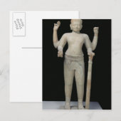 Permanent Vishnu Briefkaart (Voorkant / Achterkant)