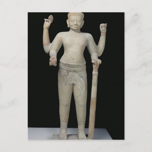 Permanent Vishnu Briefkaart (Voorkant)