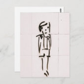 Permanente band briefkaart (Voorkant / Achterkant)