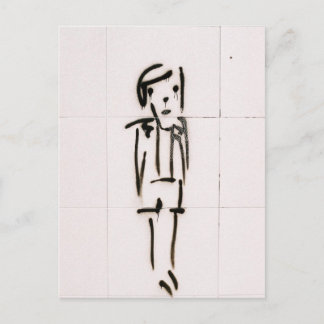 Permanente band briefkaart