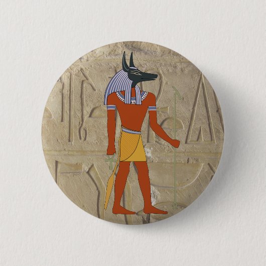 Permanente Button Anubis (Voorkant)