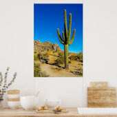 Permanente Cactus Poster (Keuken)