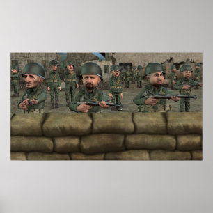 Permanente Garde - Klein Poster