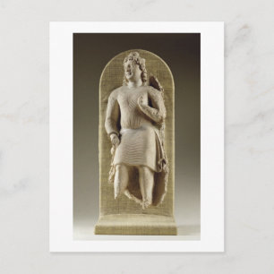 Permanente jeugd of Maitreya, Gandhara (stucco) Briefkaart