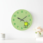 Permanente kikker grote klok (Huis)