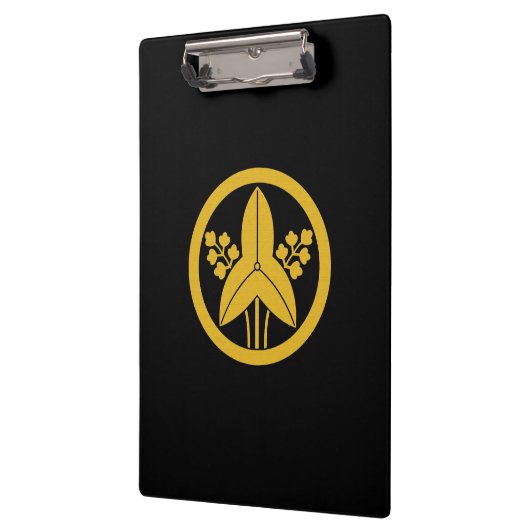 Permanente pijlpunt in cirkel klembord (Links)