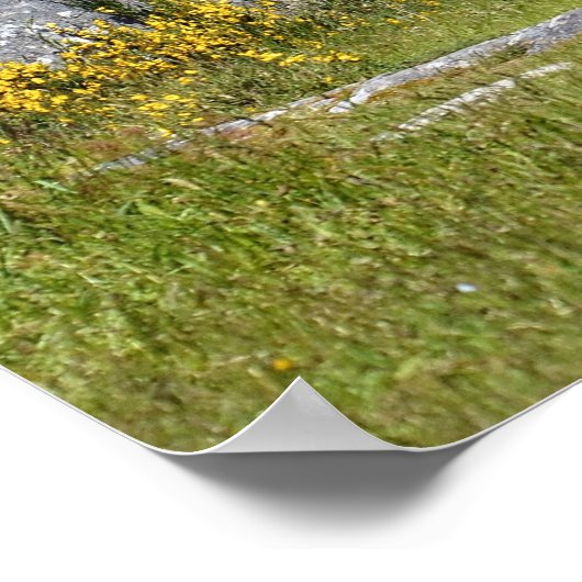 Permanente stenen in Carnac, Frankrijk Poster (Hoek)