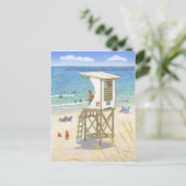 Permanente wacht briefkaart (Staand voorkant)