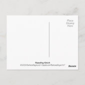 Permanente wacht briefkaart (Achterkant)