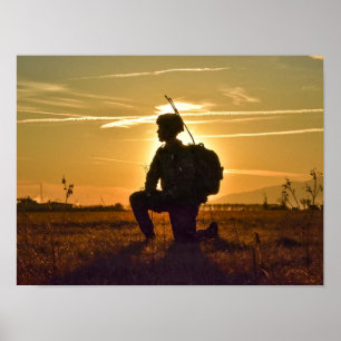 Permanente wacht poster