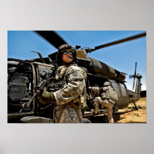 Permanente wacht poster