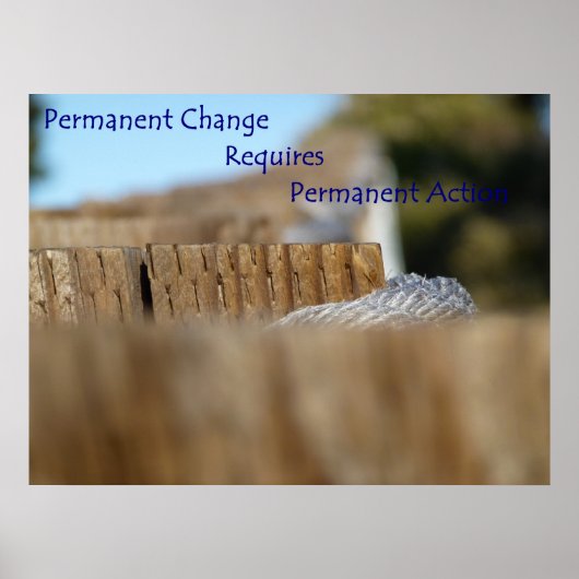 Permanente wijziging poster (Voorkant)