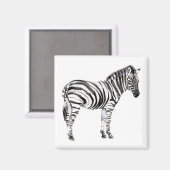 Permanente Zebra Magneet (Voorkant / Achterkant)