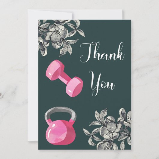 Permet de le faire fonctionner Carte de remercieme (Devant)