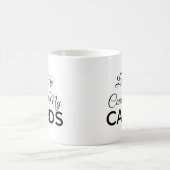 Permettez-moi de consulter ma tasse de café CARDS (Centre)