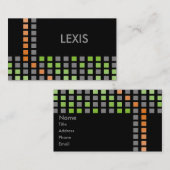 Permettez-Moi De Me Présenter Cartes de visite (Devant / Derrière)