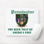 Perminator Mousepad Muismat (Met muis)