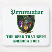 Perminator Mousepad Muismat (Voorkant)