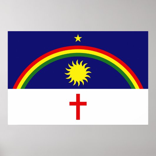 Pernambuco, vlag van Brazilië Poster (Voorkant)