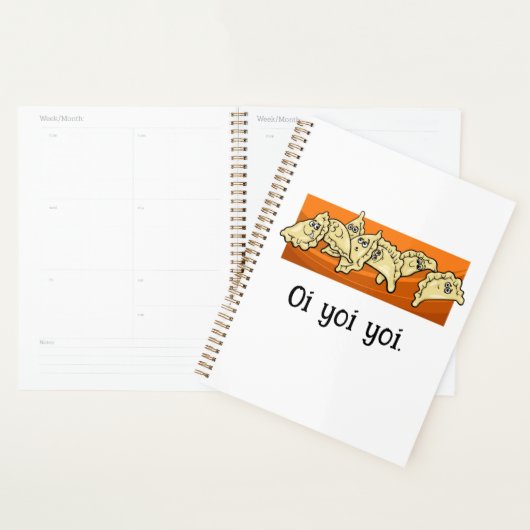 Perogies Pierogies Perohi Oi Yoi Yoi Planner (Display)