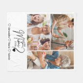 Peronalized 3 Photo Best Mimi Ever Minimalist Fleece Deken (Voorkant (Horizontaal))