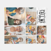 Peronalized 8 Photo Mimi Gift Fleece Deken (Voorkant (Horizontaal))