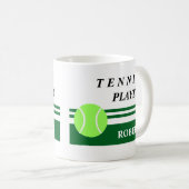 Peronalized Tennis Coffee Mug Koffiemok (Voorkant rechts)