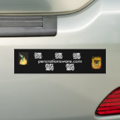 perorationsware ID BB Bumpersticker (Op auto)