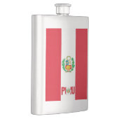 Pérou Drapeau élégant flacon patriotique (Droite)