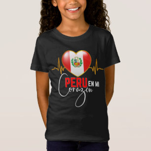 Pérou en mi Corazon T-shirt de la Pride péruvienne
