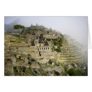 Pérou, Machu Picchu. La citadelle antique de Machu