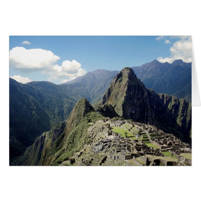 Pérou, Machu Picchu, l'ancienne ville perdue de 2 (Devant horizontal)