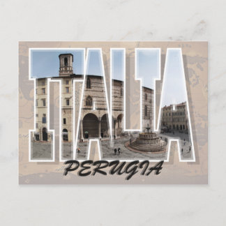 Pérouse, Italie Carte postale