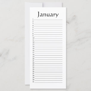 Perpetual Agenda januari