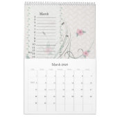 Perpetual Dutch Birthday Calendar  Lace Kalender (Mar 2026)